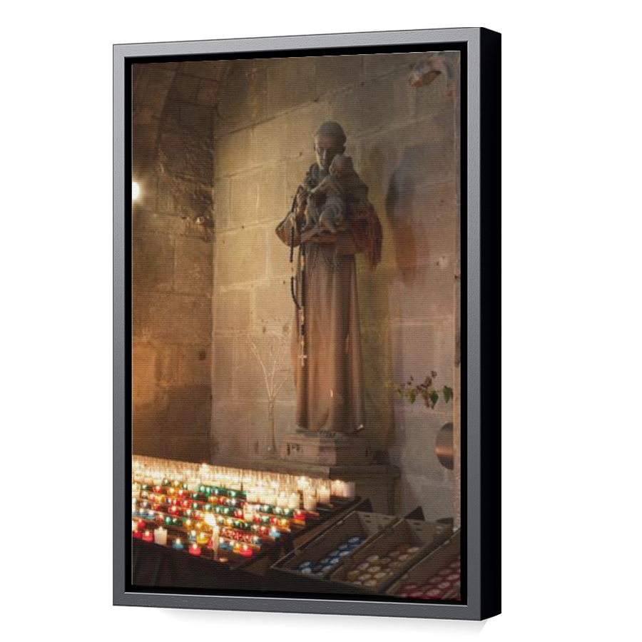 Thumbnail for Canvas - Black Floating Frame