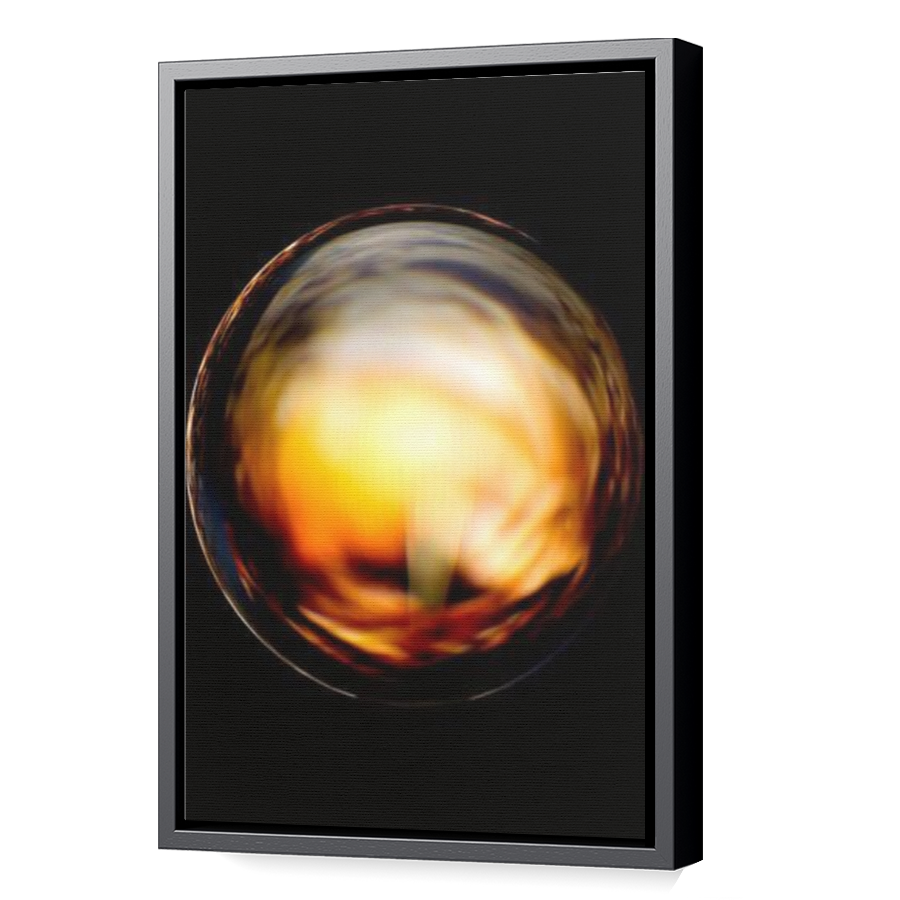 Thumbnail for Canvas - Black Floating Frame