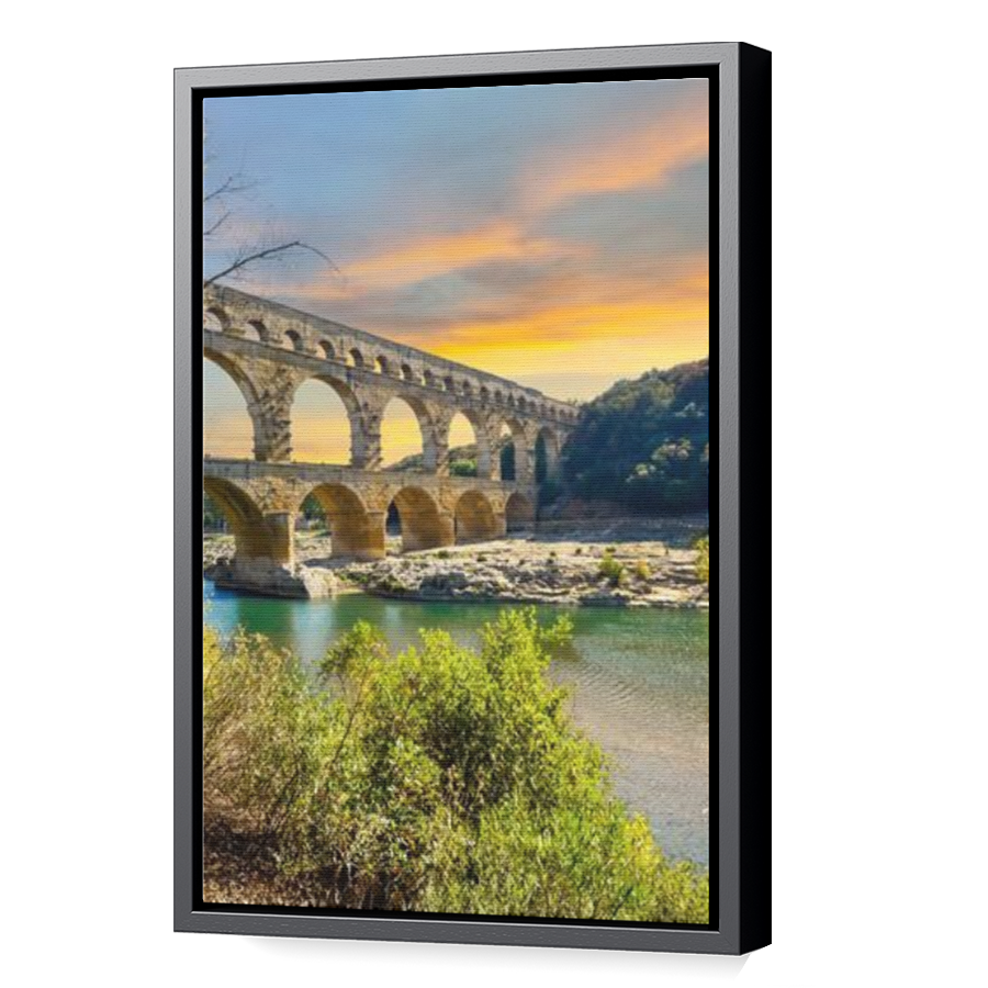 Thumbnail for Canvas - Black Floating Frame