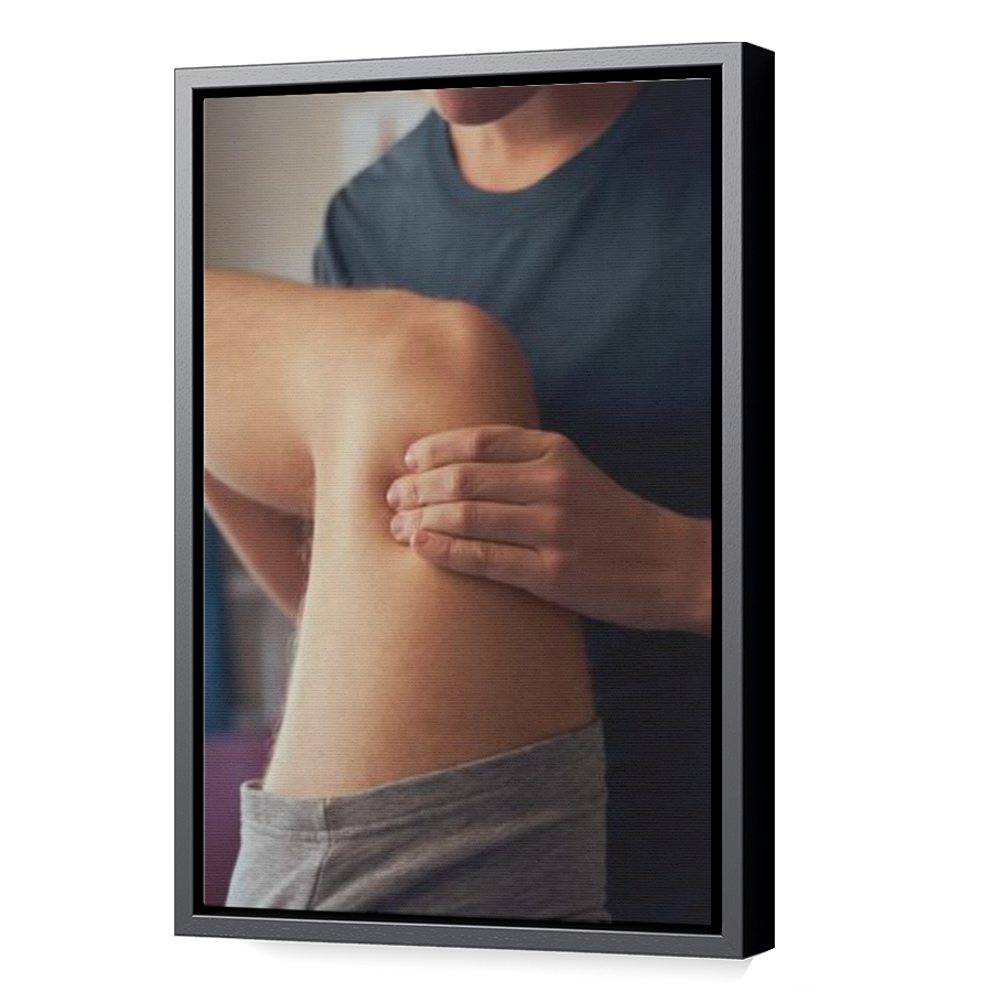 Thumbnail for Canvas - Black Floating Frame
