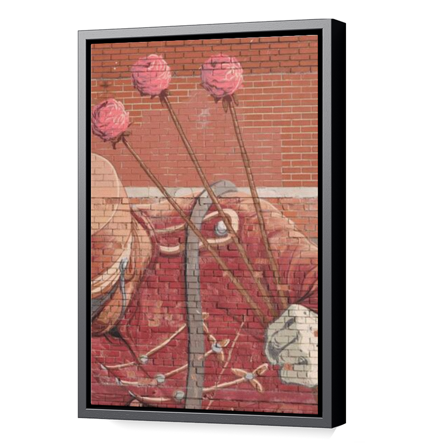 Thumbnail for Canvas - Black Floating Frame