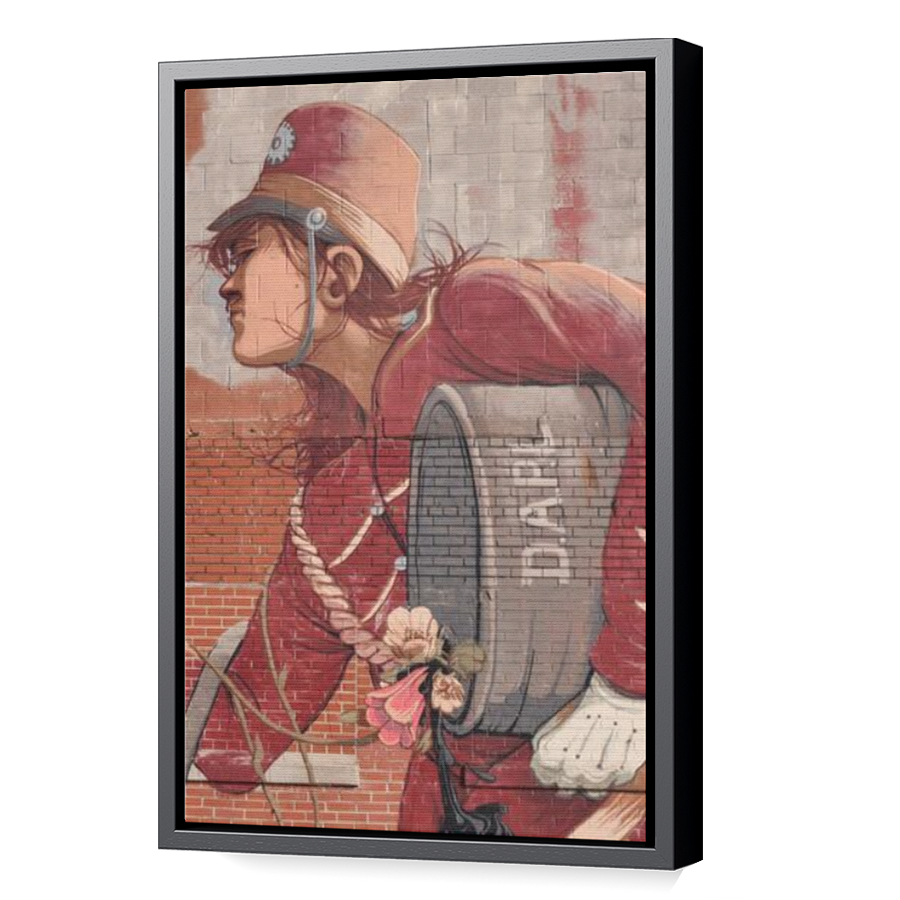 Thumbnail for Canvas - Black Floating Frame