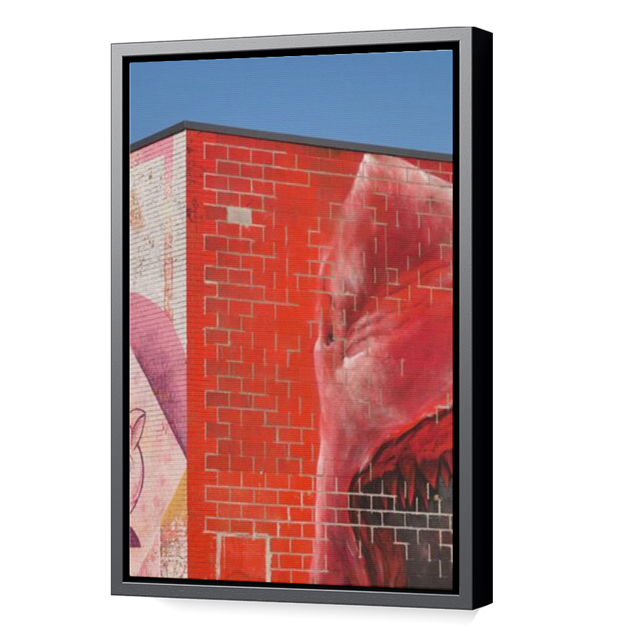 Thumbnail for Canvas - Black Floating Frame