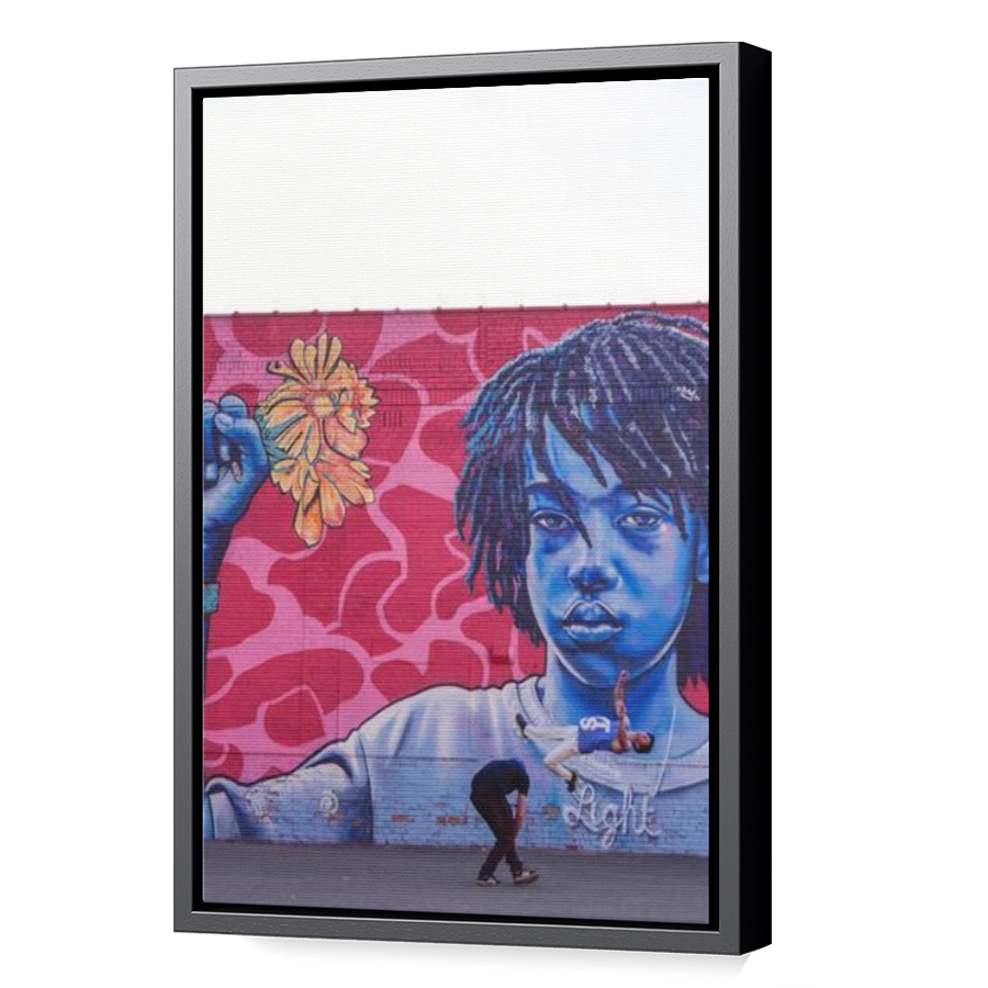 Thumbnail for Canvas - Black Floating Frame