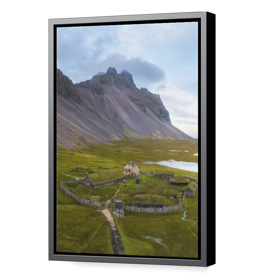 Thumbnail for Canvas - Black Floating Frame