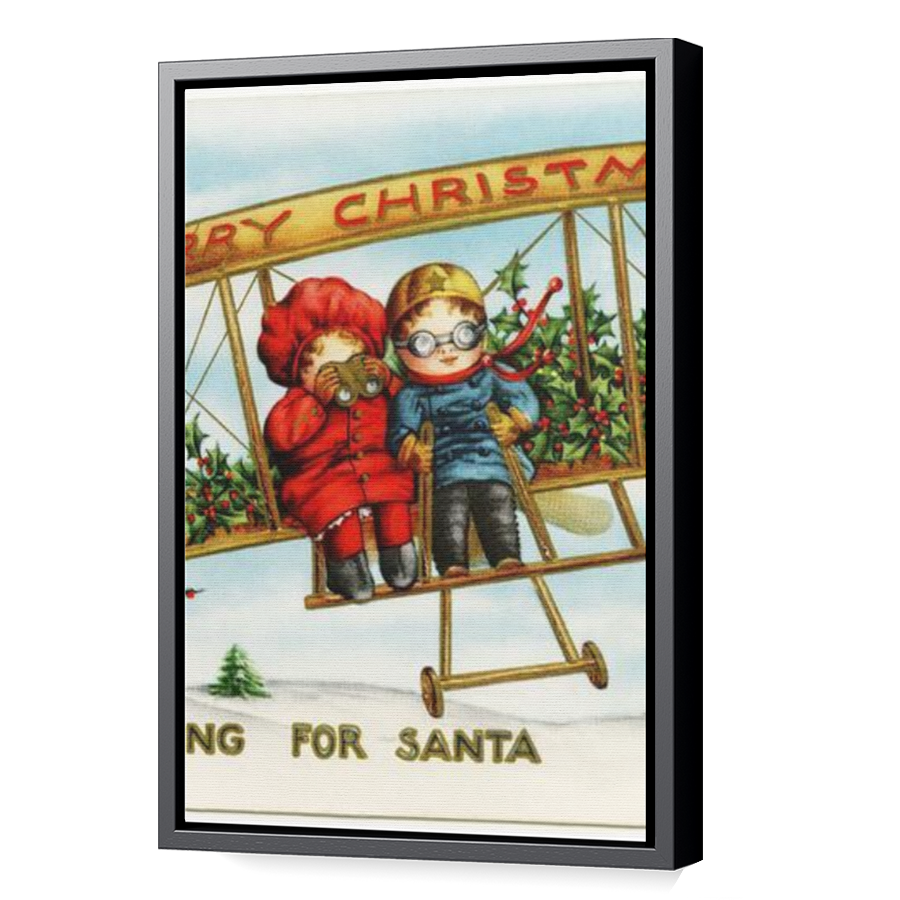 Thumbnail for Canvas - Black Floating Frame