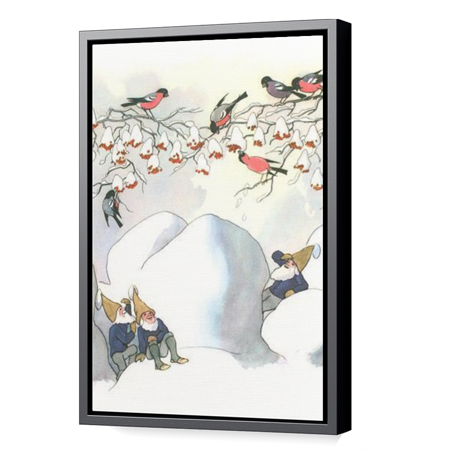 Thumbnail for Canvas - Black Floating Frame