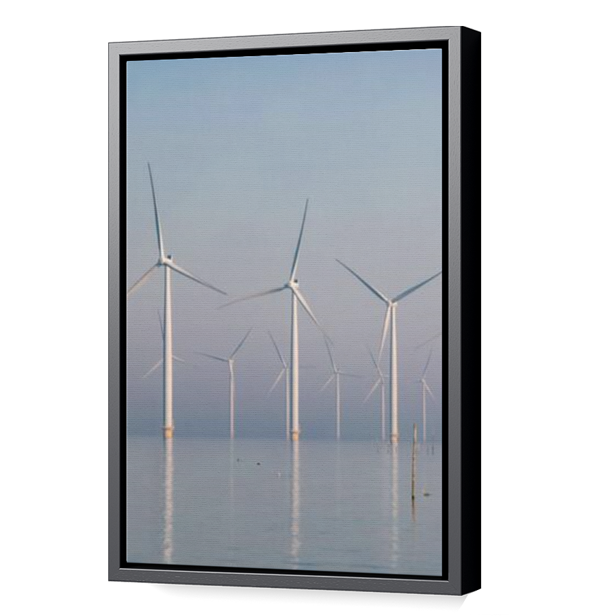 Thumbnail for Canvas - Black Floating Frame