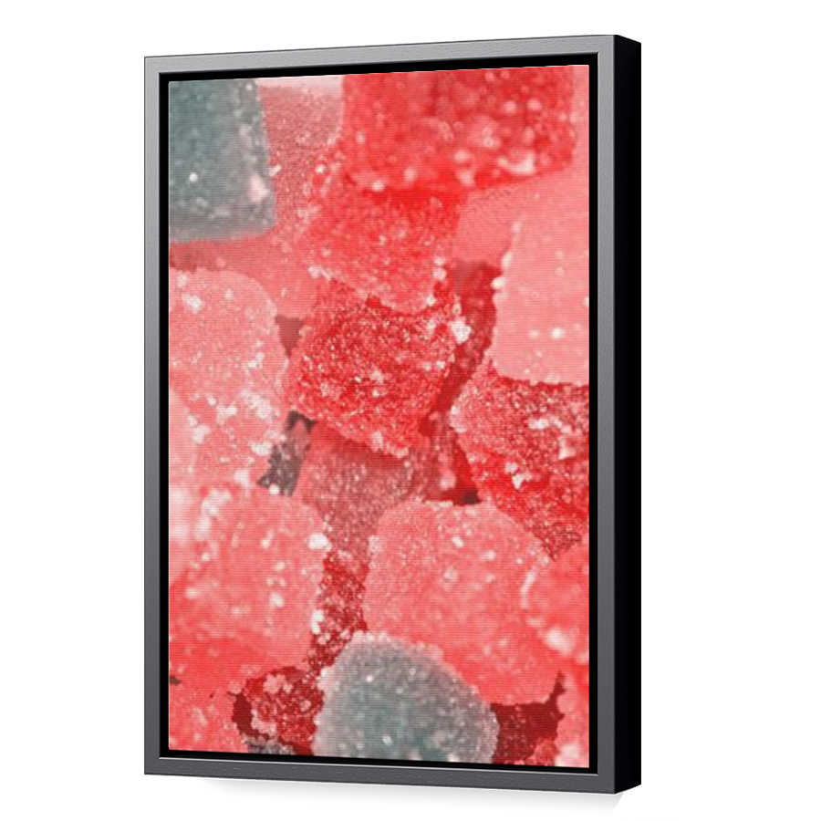 Thumbnail for Canvas - Black Floating Frame