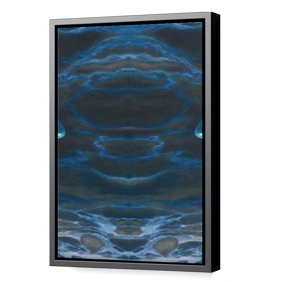 Thumbnail for Canvas - Black Floating Frame