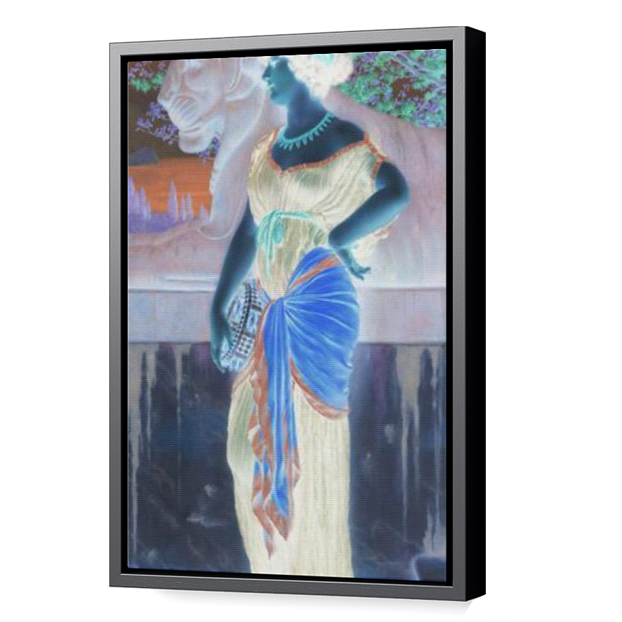 Thumbnail for Canvas - Black Floating Frame