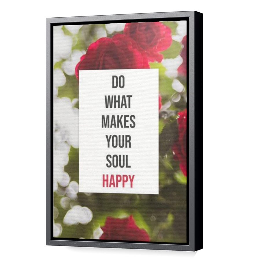 Thumbnail for Canvas - Black Floating Frame