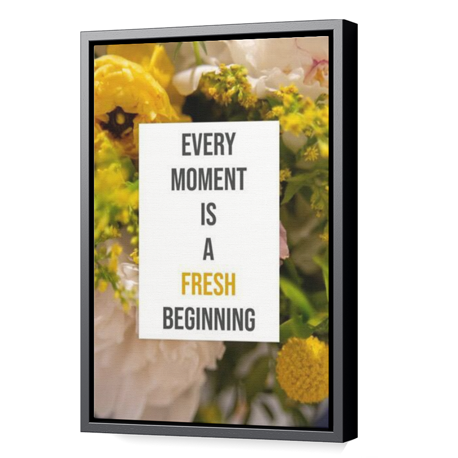 Thumbnail for Canvas - Black Floating Frame
