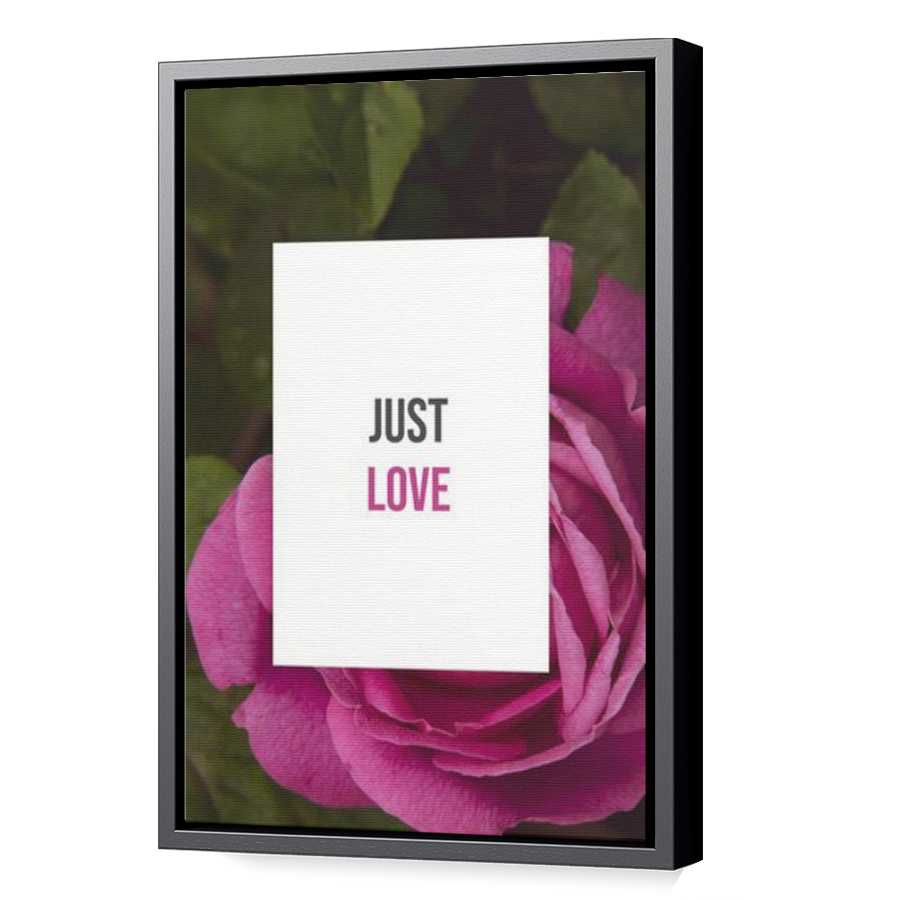 Thumbnail for Canvas - Black Floating Frame
