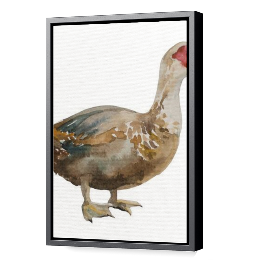 Thumbnail for Canvas - Black Floating Frame