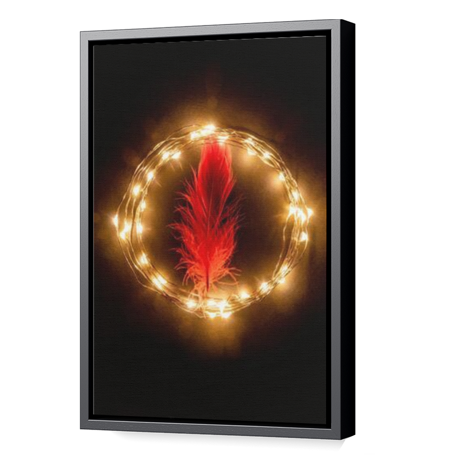 Thumbnail for Canvas - Black Floating Frame