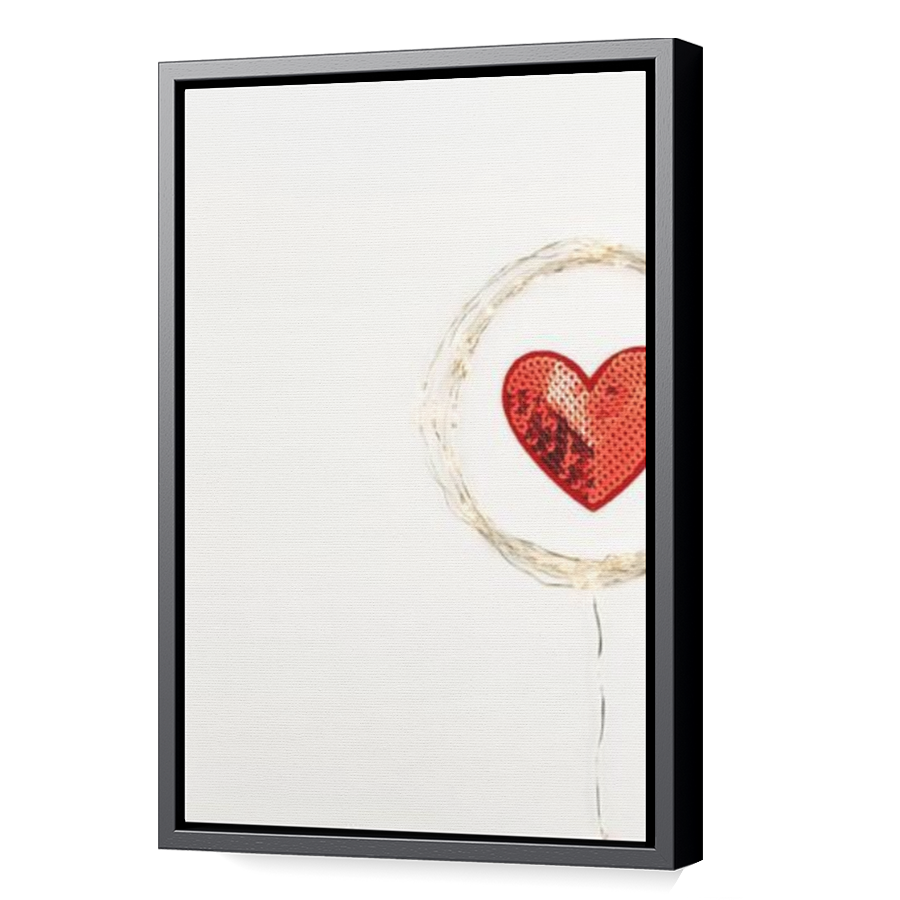 Thumbnail for Canvas - Black Floating Frame