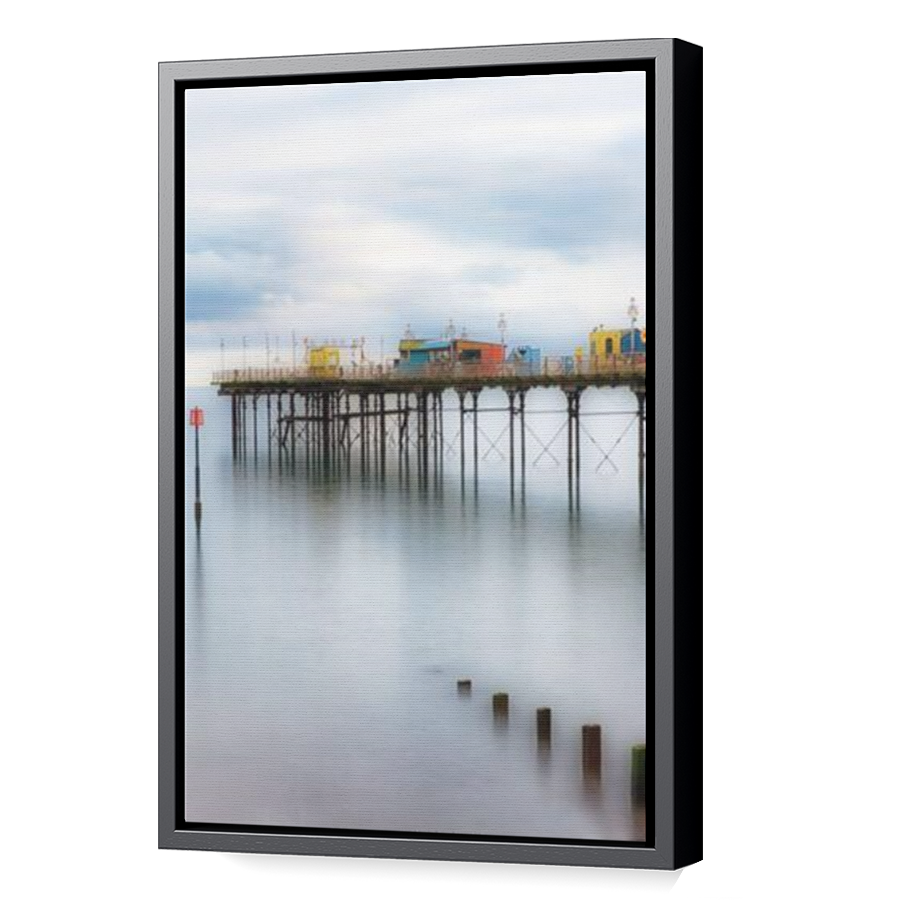 Thumbnail for Canvas - Black Floating Frame