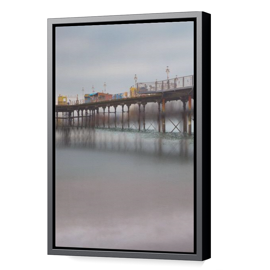 Thumbnail for Canvas - Black Floating Frame