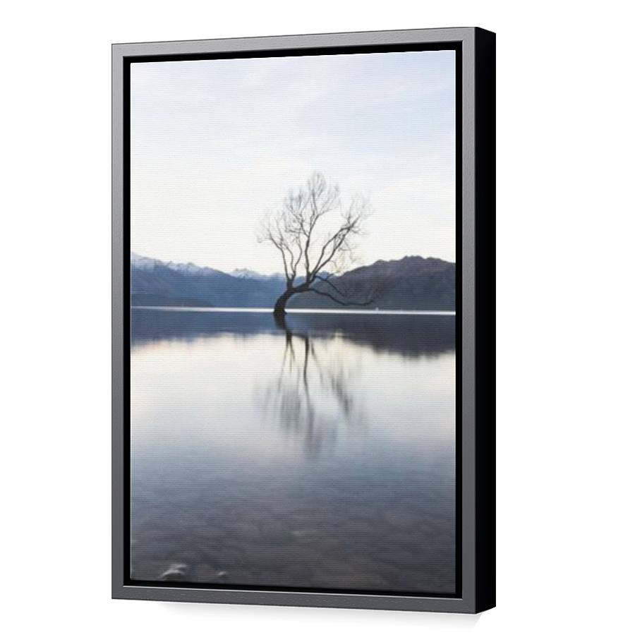 Thumbnail for Canvas - Black Floating Frame