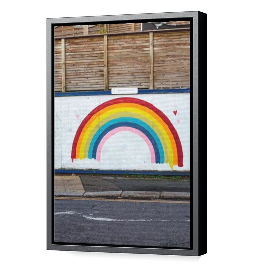 Thumbnail for Canvas - Black Floating Frame