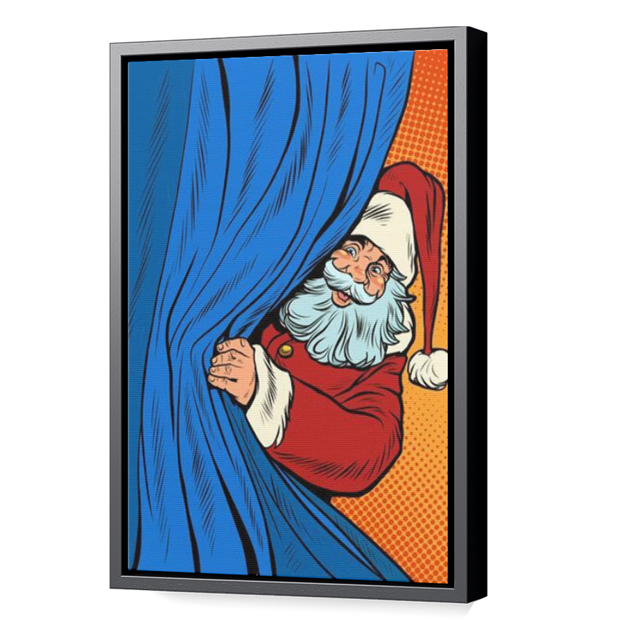 Thumbnail for Canvas - Black Floating Frame