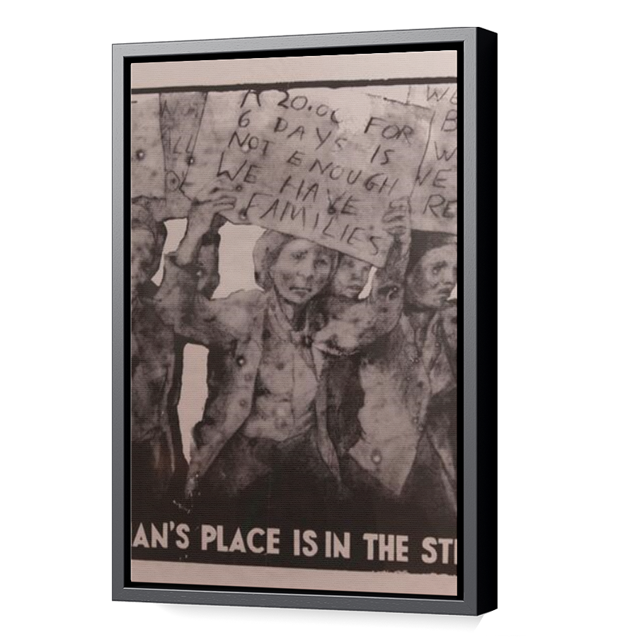 Thumbnail for Canvas - Black Floating Frame