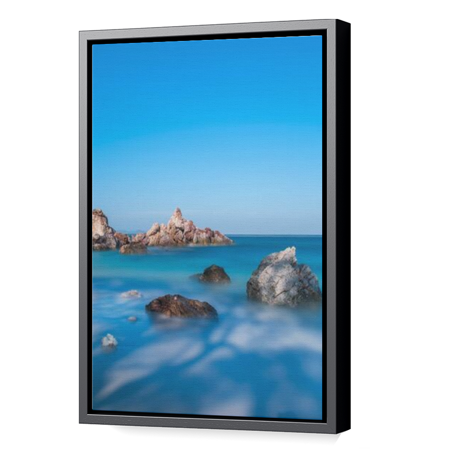 Thumbnail for Canvas - Black Floating Frame
