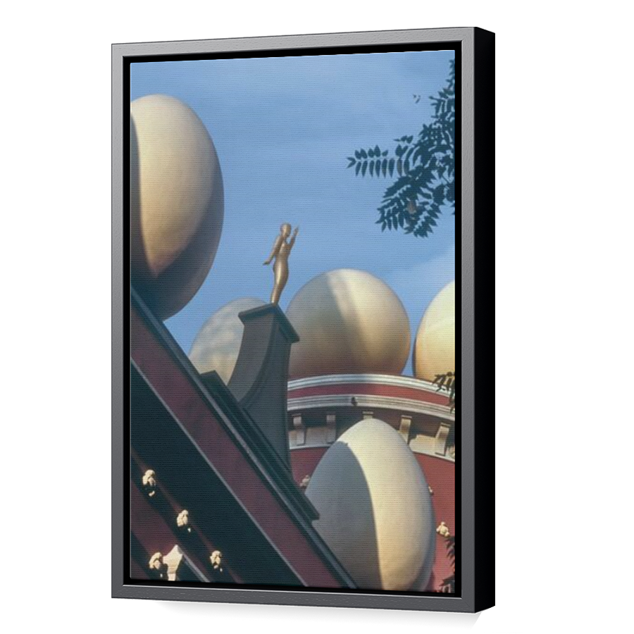 Thumbnail for Canvas - Black Floating Frame