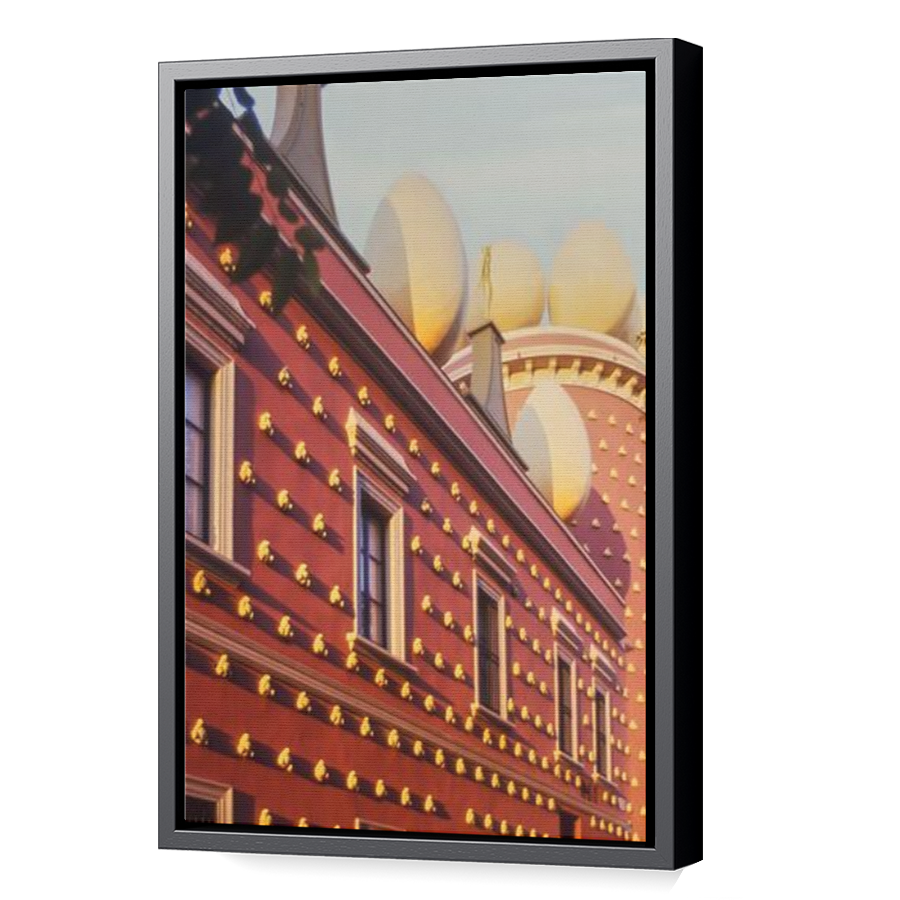 Thumbnail for Canvas - Black Floating Frame