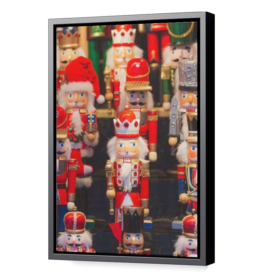 Thumbnail for Canvas - Black Floating Frame