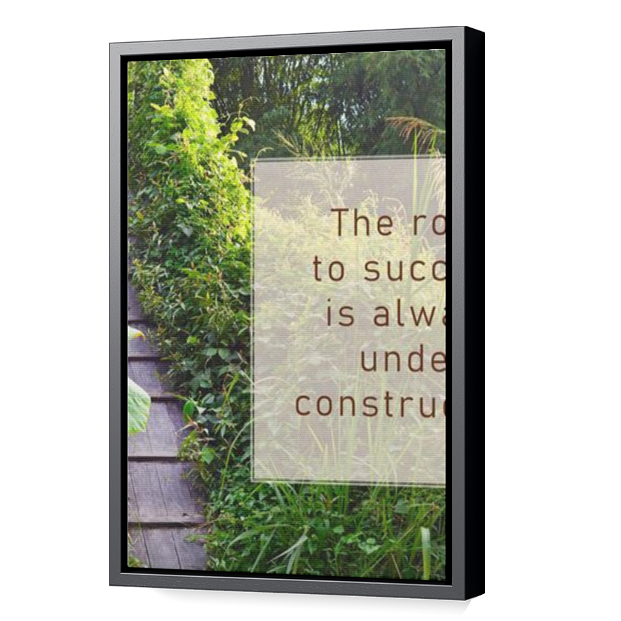 Thumbnail for Canvas - Black Floating Frame
