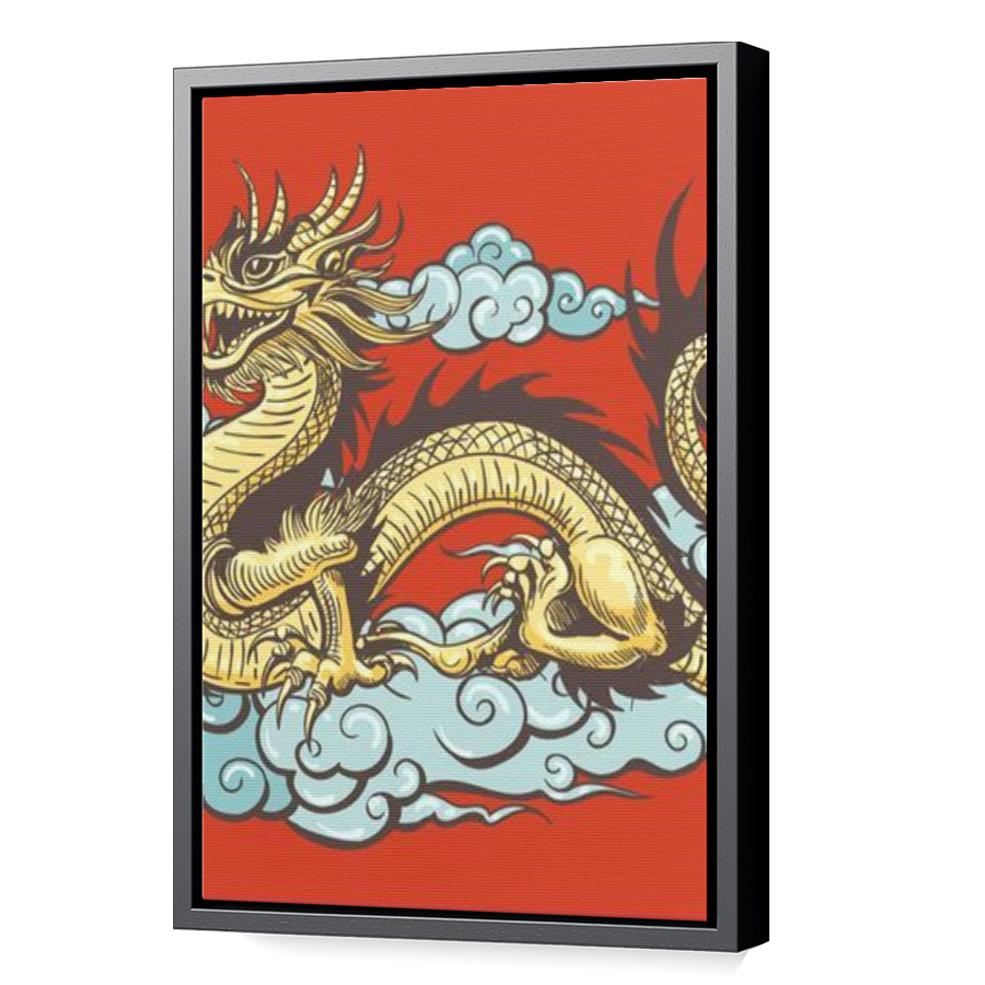 Thumbnail for Canvas - Black Floating Frame