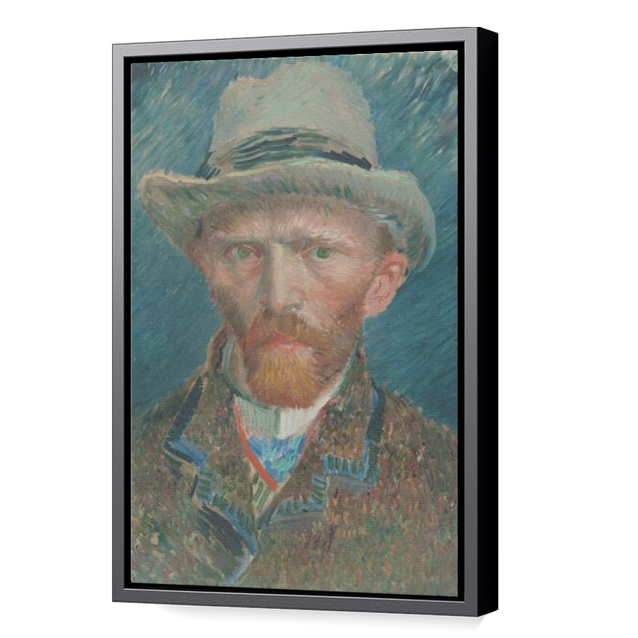 Thumbnail for Canvas - Black Floating Frame