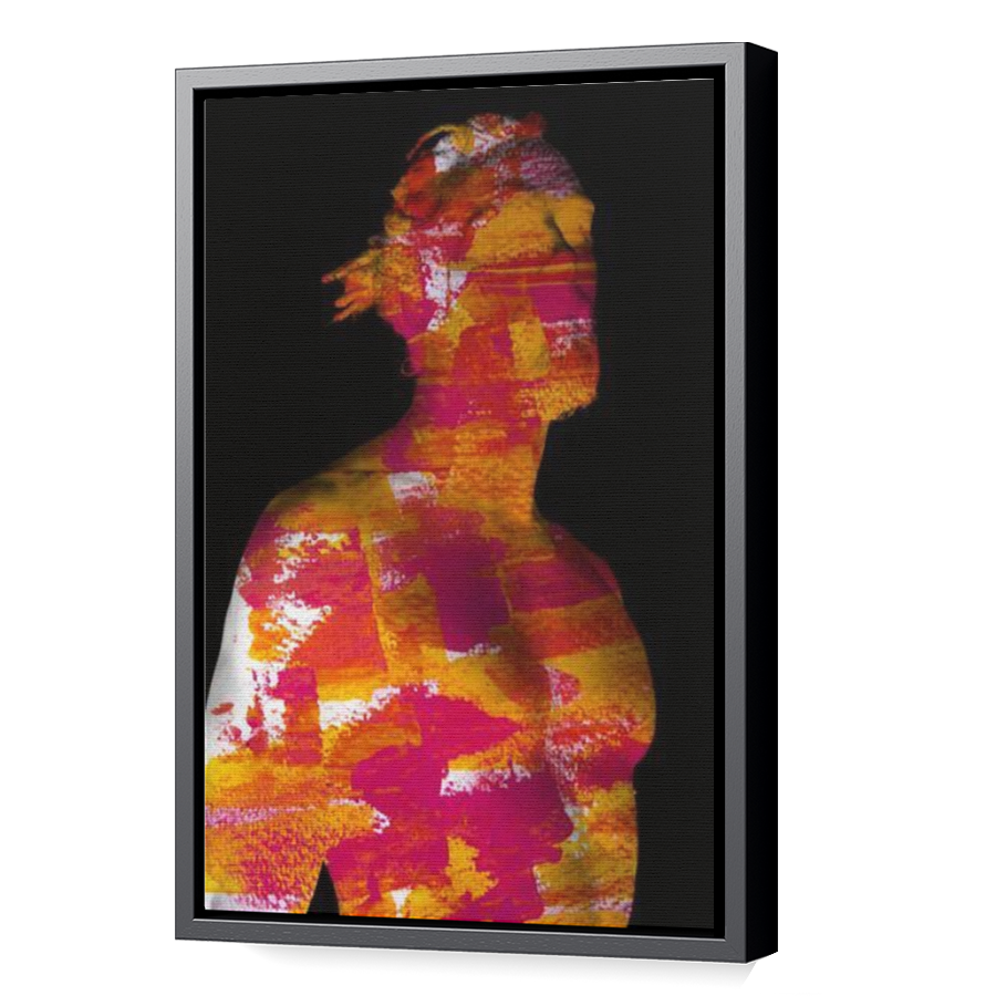 Thumbnail for Canvas - Black Floating Frame