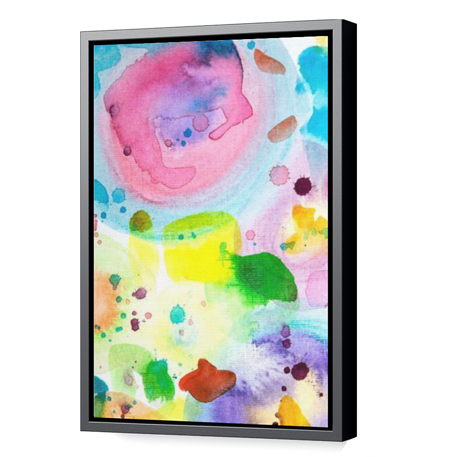 Thumbnail for Canvas - Black Floating Frame