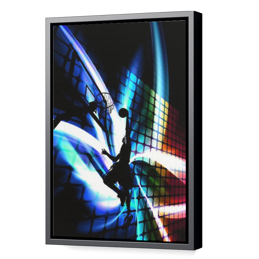 Thumbnail for Canvas - Black Floating Frame