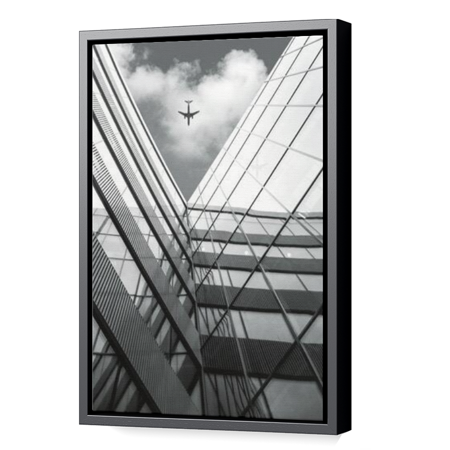 Thumbnail for Canvas - Black Floating Frame