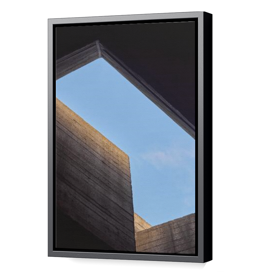 Thumbnail for Canvas - Black Floating Frame