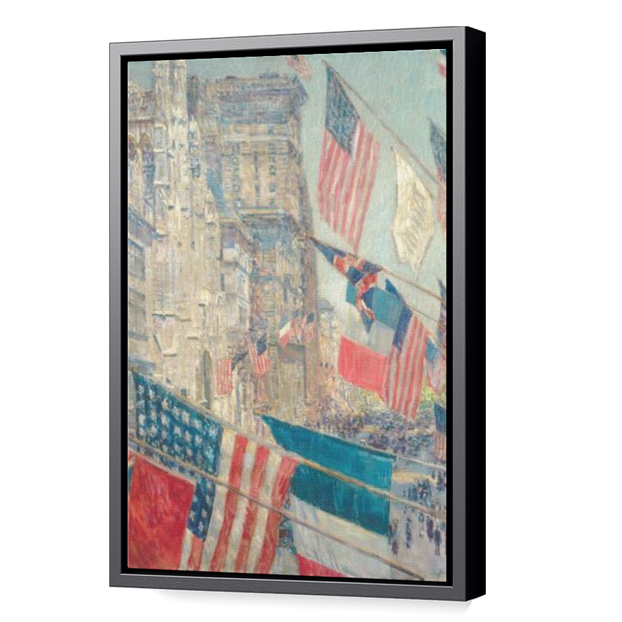 Thumbnail for Canvas - Black Floating Frame
