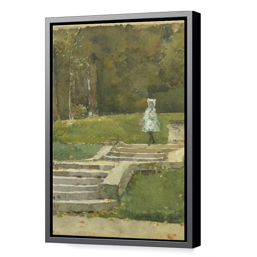 Thumbnail for Canvas - Black Floating Frame