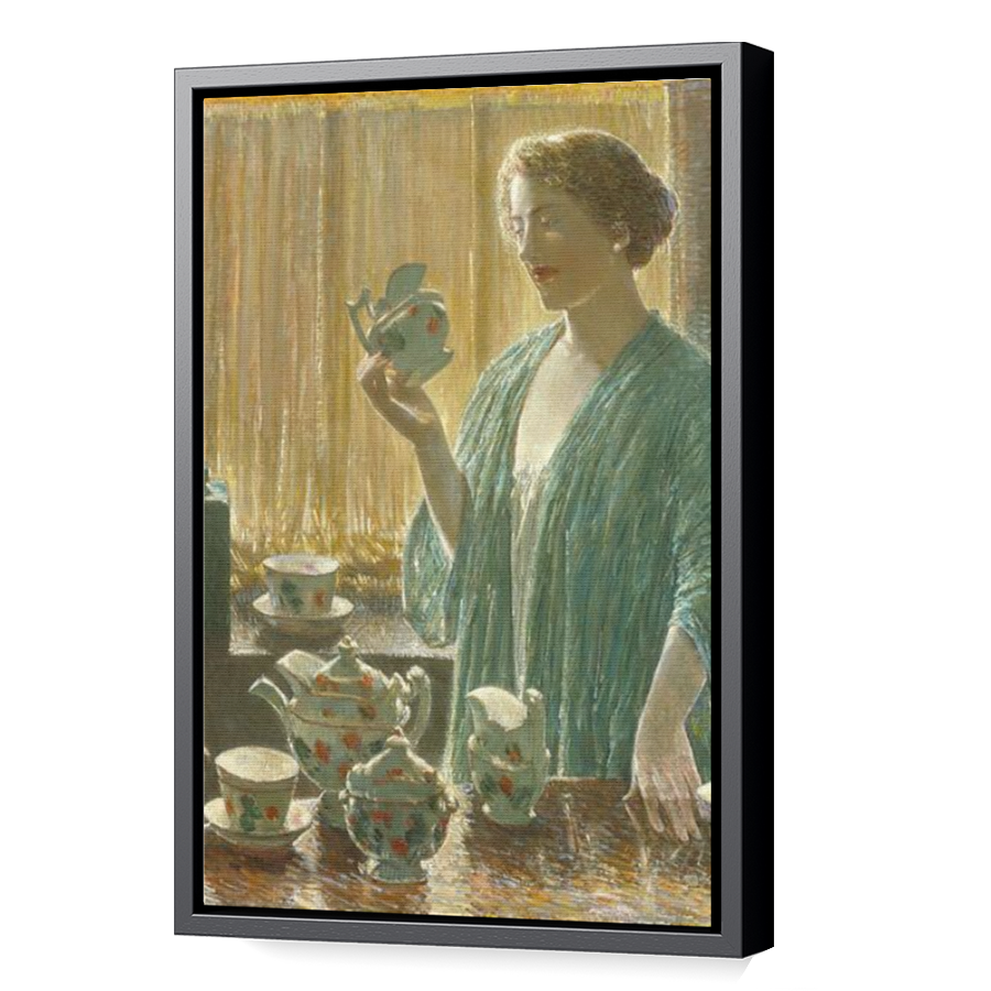 Thumbnail for Canvas - Black Floating Frame
