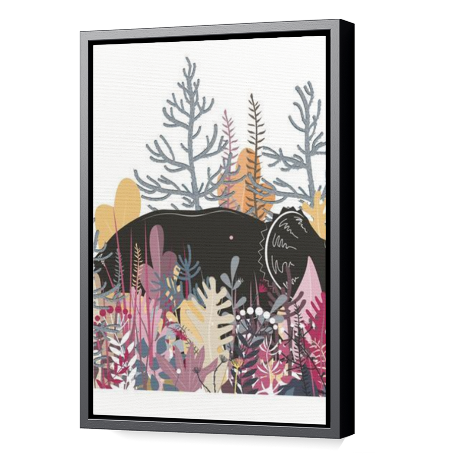Thumbnail for Canvas - Black Floating Frame
