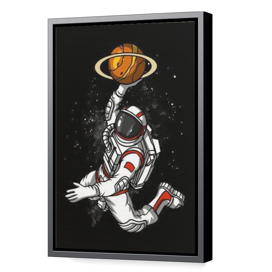 Thumbnail for Canvas - Black Floating Frame