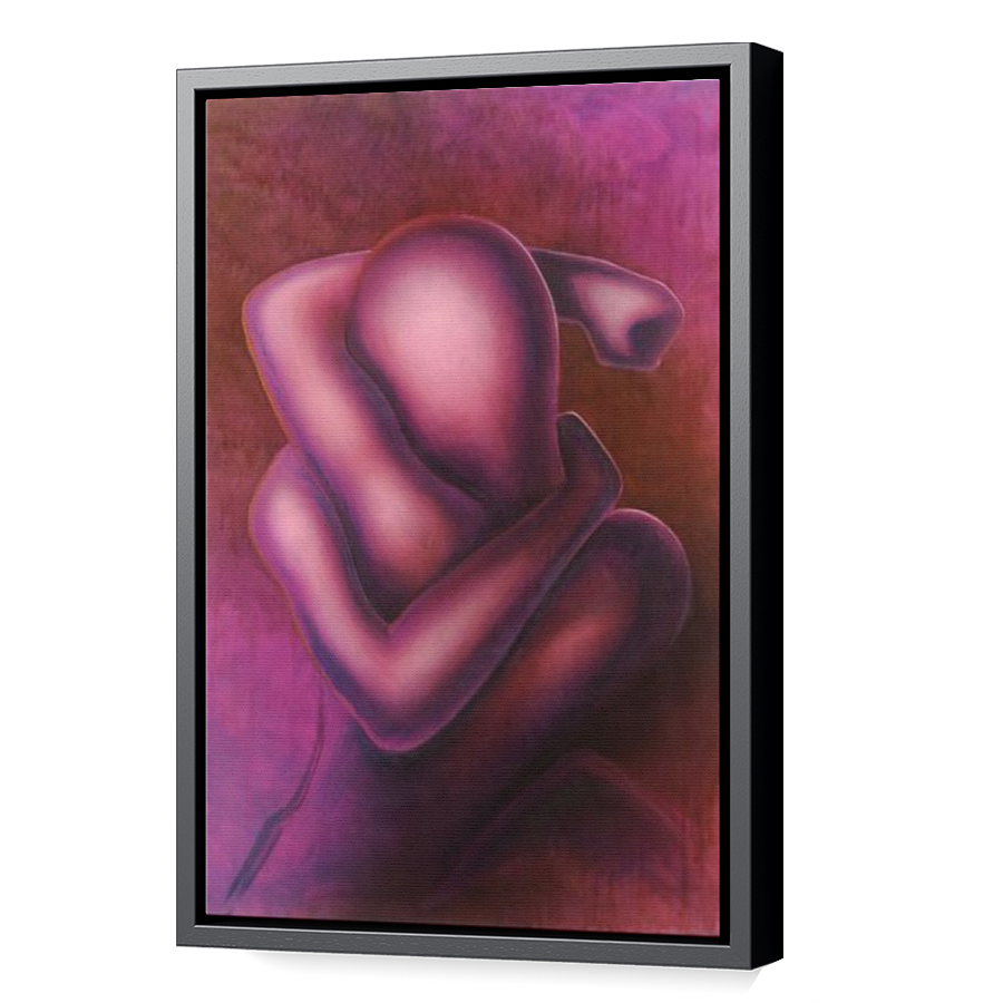 Thumbnail for Canvas - Black Floating Frame