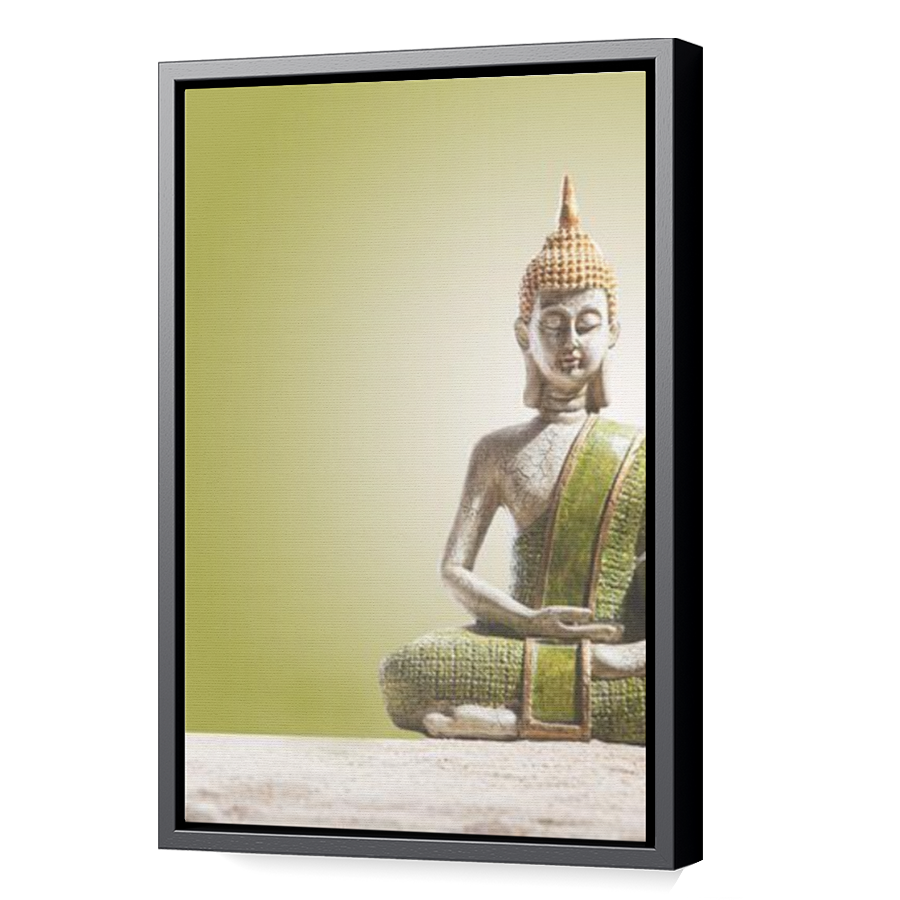 Thumbnail for Canvas - Black Floating Frame