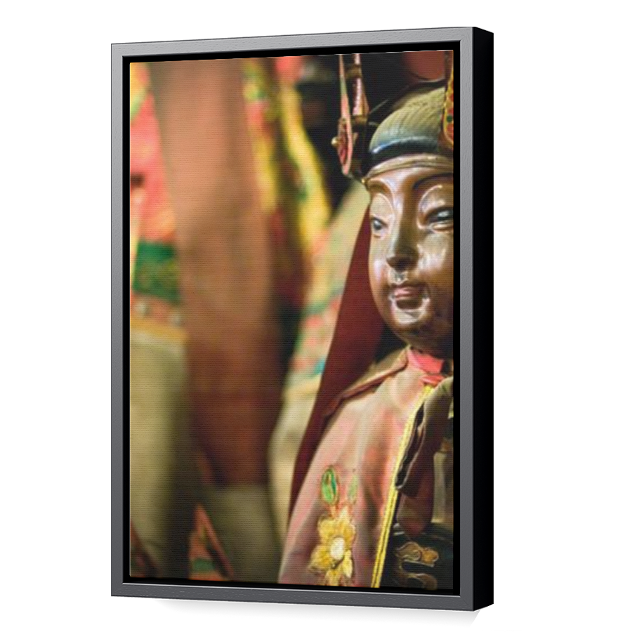 Thumbnail for Canvas - Black Floating Frame