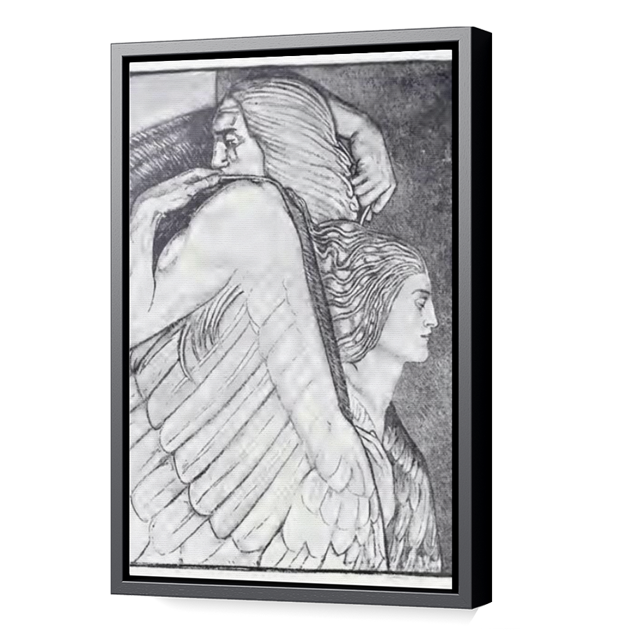 Thumbnail for Canvas - Black Floating Frame