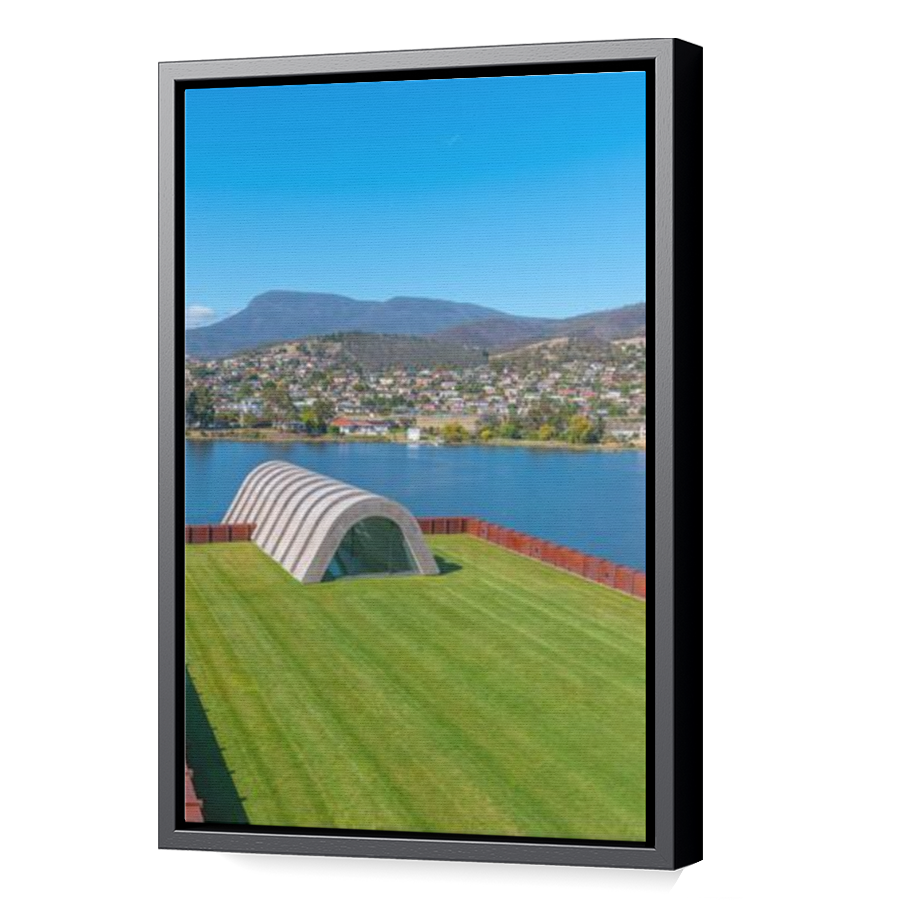 Thumbnail for Canvas - Black Floating Frame