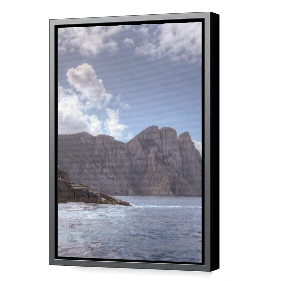 Thumbnail for Canvas - Black Floating Frame